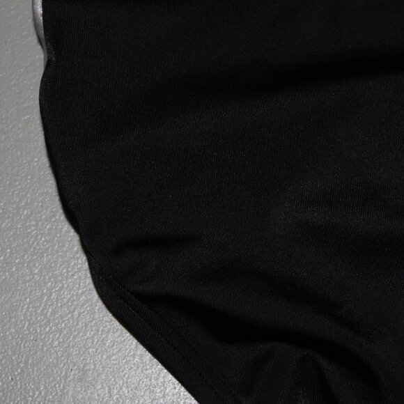 Black & Silver 2 Pcs Justice Tankini Swimsuit Sizer 8 - Picture 9 of 10